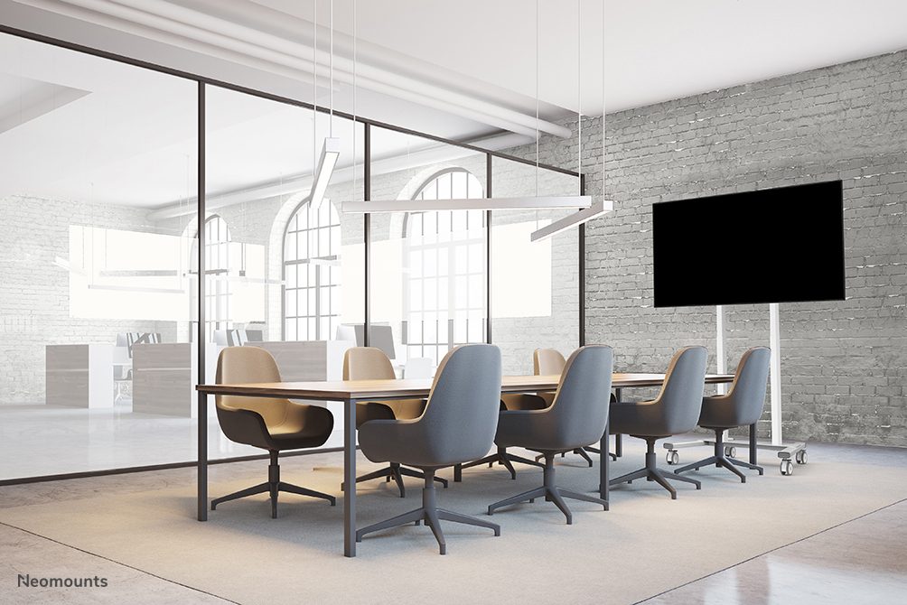 Neomounts by Newstar motorised floor stand